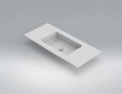 Lavabo solid surface Acrylic Mild R25 40 X 27 X 10 cm