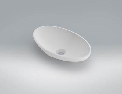 Lavabo solid surface Acrylic exento oval 52 X 32 X 12 cm ext.