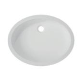 Lavabo solid surface acrílico modificado con polyester Corian 450 x 345 x 82 mm Moon White